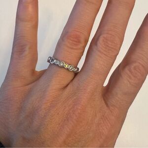 Ross-Simons 1.00 ct. t.w. Bezel-Set Diamond Eternity Band in 14kt White Gold 6